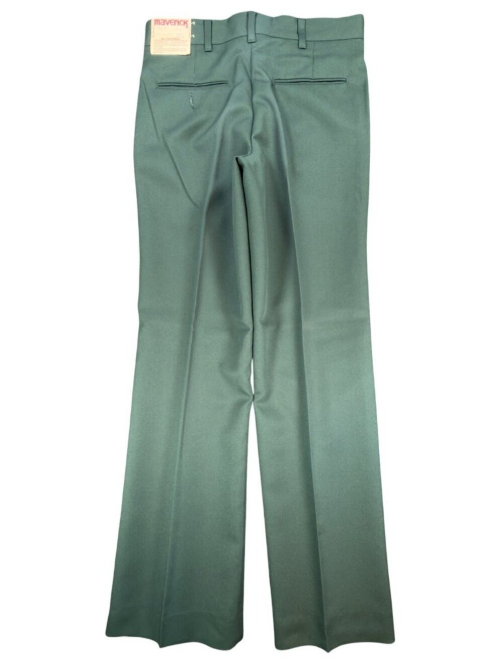 Maverick Wrangler 30x32 Green Vintage 70s Straight‎ Pants NWT